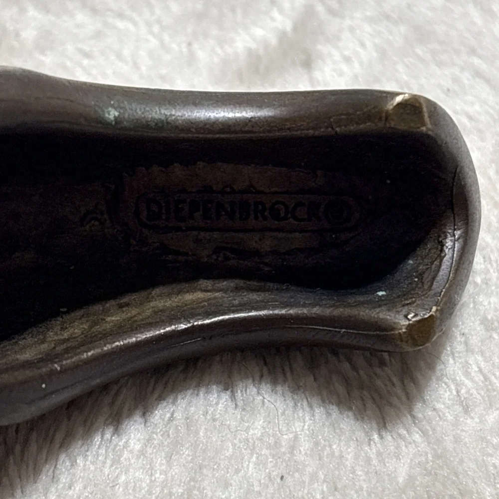 Vintage Diepenbrock Bull Bottle Opener Bronze Patina Troy Store Abstract
